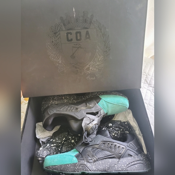 Pristine Condition! Ronnie Fieg x KITH COA Puma Disc OG Atlantis sz9 - Picture 2 of 7